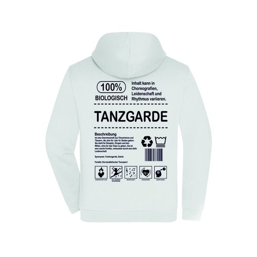 Zipp hoody 100 guardia - 100%, da