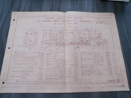 Sncf plan 100 - plan, 1/100